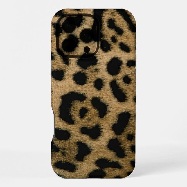 Coque iPhone Impression Jaguar (Verso)
