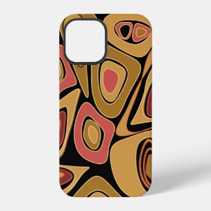Coque iPhone 12 Impression motif Abstraite simple et transparente