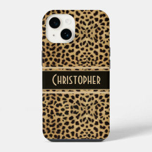 Coque Pour iPhone 14 Impression personnalisée de la peau tache léopard