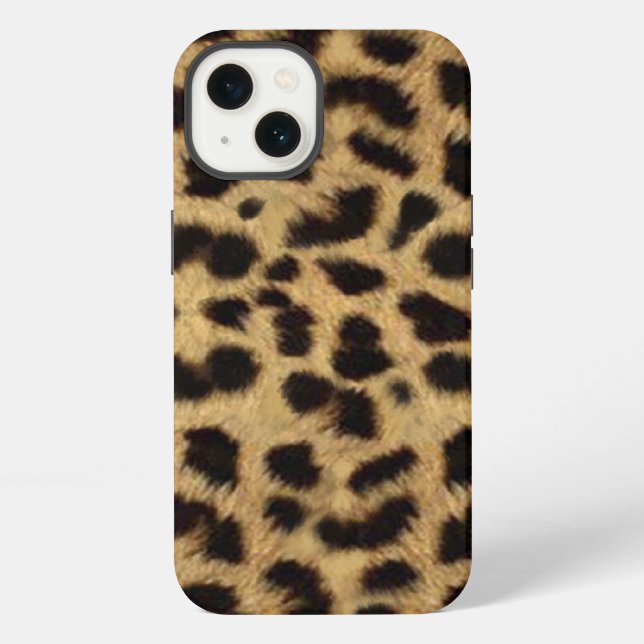 COQUE iPhone IMPRESSION PHOTO DE FOURRURE DE GUÉPARD (Verso)