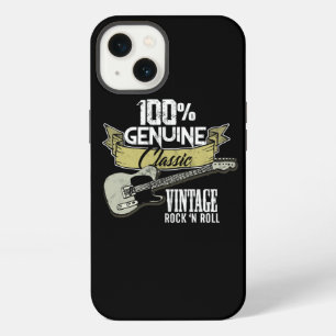 Etui iPhone 13 Impression Rock Classique Vintage Guitares Rock An