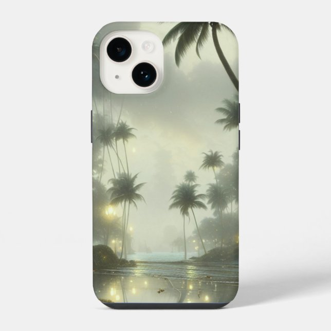 Coque iPhone Impression sur toile tendue (Verso)