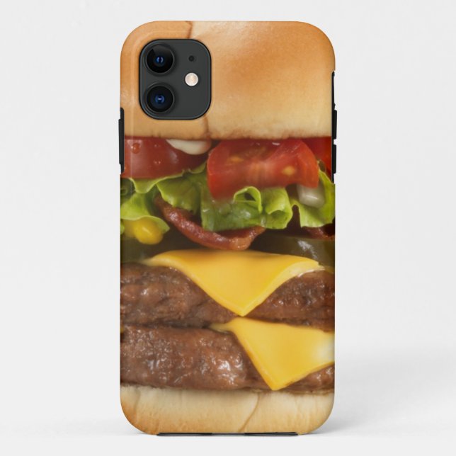 Coque iphone impressionnant d'hamburger (Dos)