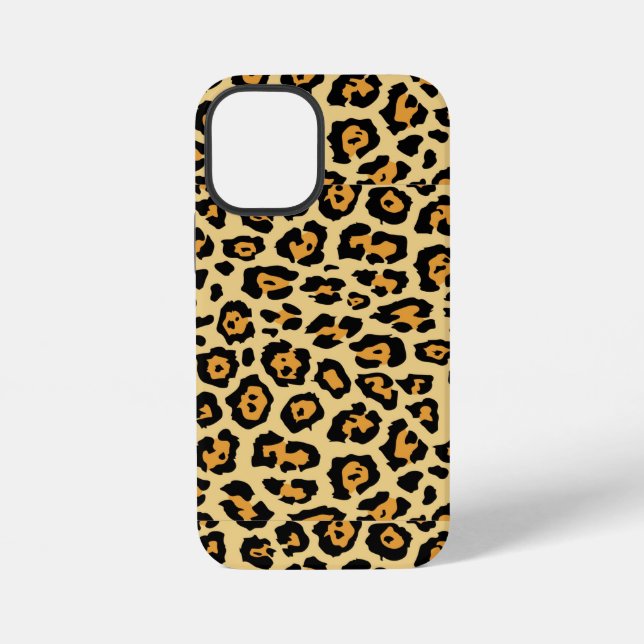 Coque iPhone Imprimé animalier léopard (Verso)