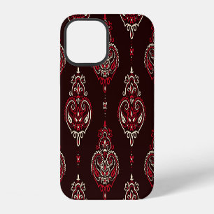 Coque iPhone 12 Imprimé Bandana Paisley : Impression Bohème Vintag