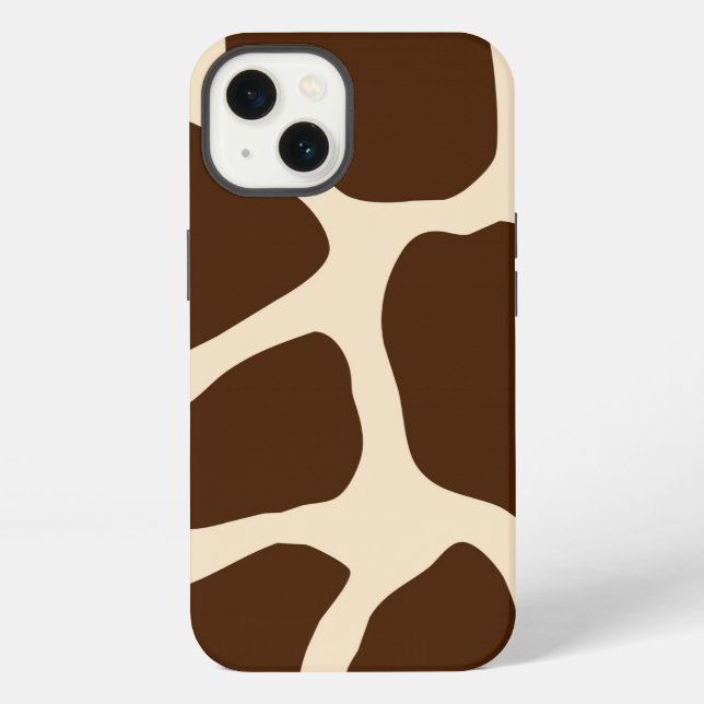 Coque iPhone Imprimé Girafe (Verso)