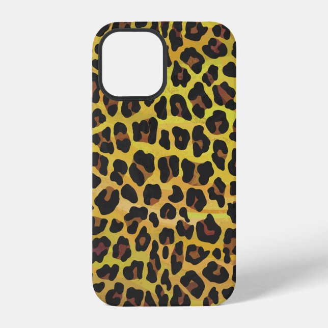 Coque iPhone Imprimé léopard (Verso)