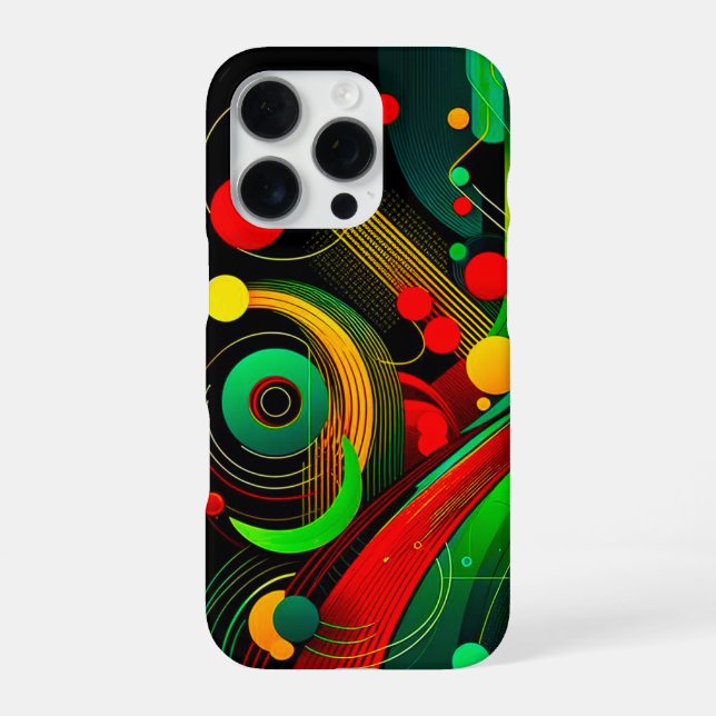 Coque iPhone Impulsion Chromatique (Verso)