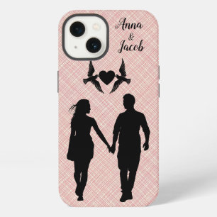 Etui iPhone 13 Incroyable, Cool, Rose, Couple, Saint-Valentin