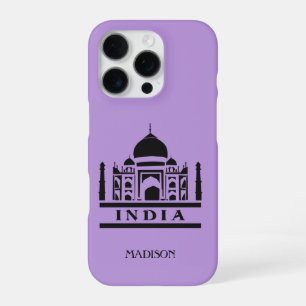 Coque iPhone 16 Pro INDIA nom personnalisé