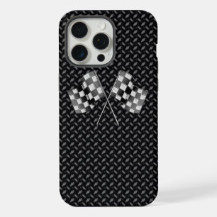 Coque iPhone 15 Pro Max Indicateurs de course Chrome