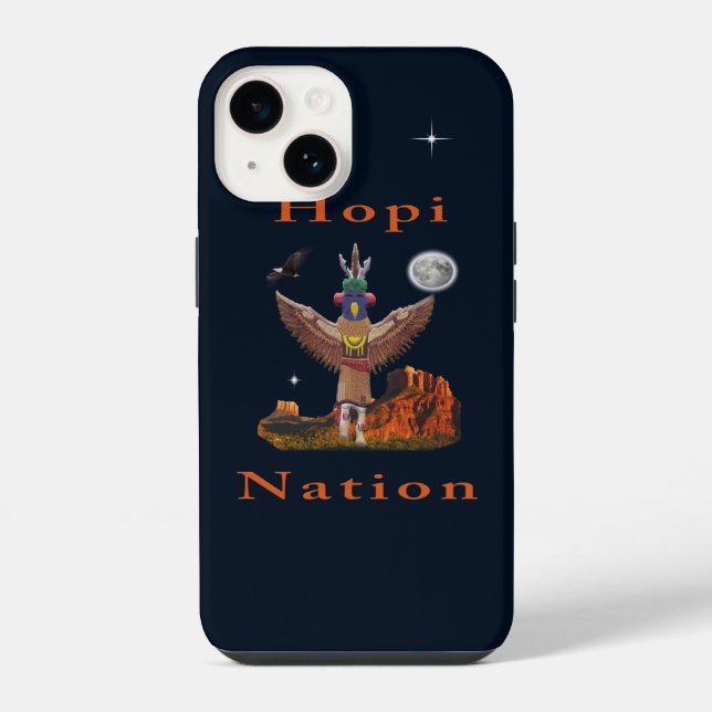 Coque iPhone Indien Hopi (Verso)