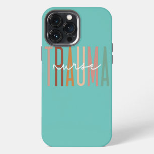 Etui iPhone 13 Pro Max Infirmière de traumatologie Infirmière psychiatriq