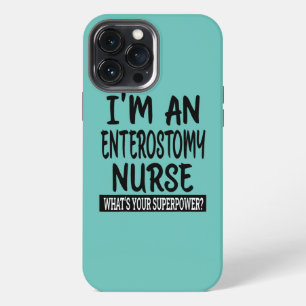 Etui iPhone 13 Pro Max Infirmière en entérostomie École d'infirmières méd