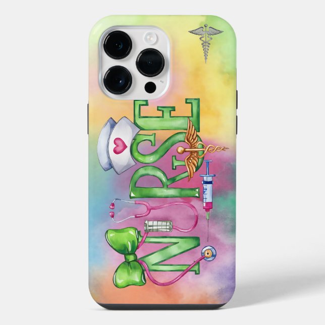 Coque iPhone Infirmière, Médicale (Verso)