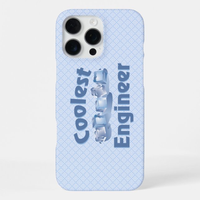 Coque iPhone Ingénieur le plus cool (Verso)