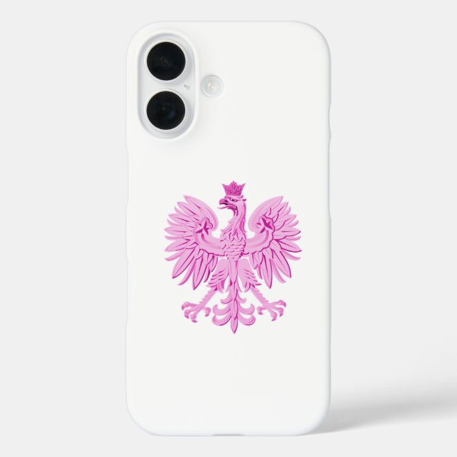 Coque iphone inhabituel de l'aigle polonais (Verso)