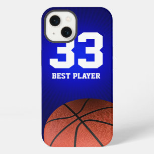 Etui iPhone 13 Initiales Basket Cadeaux sportifs