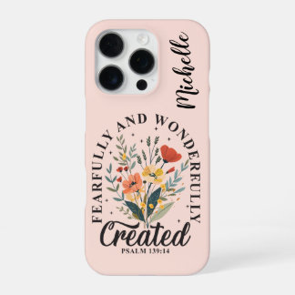 Coque iPhone 16 Pro Inspiration personnalisée Bible chrétienne Verse