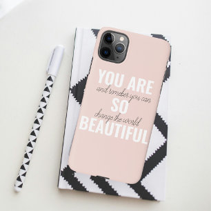 Coque iPhone 11Pro Max Inspiration Vous Êtes Si Belle Citation Positive