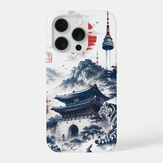 Coque iPhone 15 Pro Inspiré de la Corée du Sud