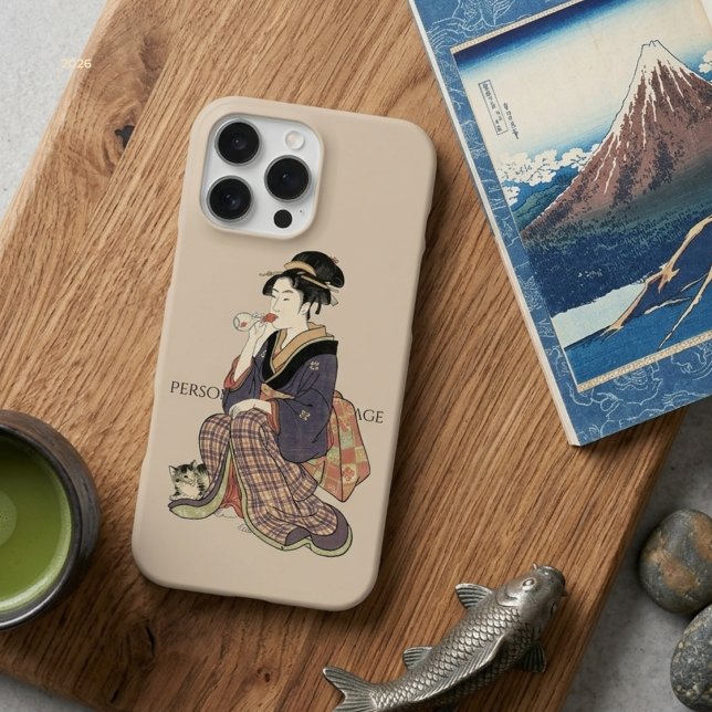 Coque iPhone Inspiré de l'Ukiyo-e – JAPON dramatique (Créateur téléchargé)