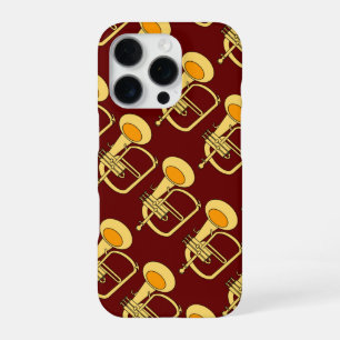 Coque iPhone 16 Pro Instrument de musique Flugelhorn