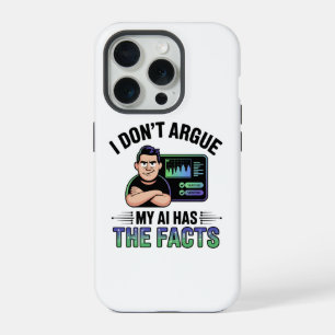 Coque iPhone 15 Pro Intelligence artificielle Faits Conception de l'Hu