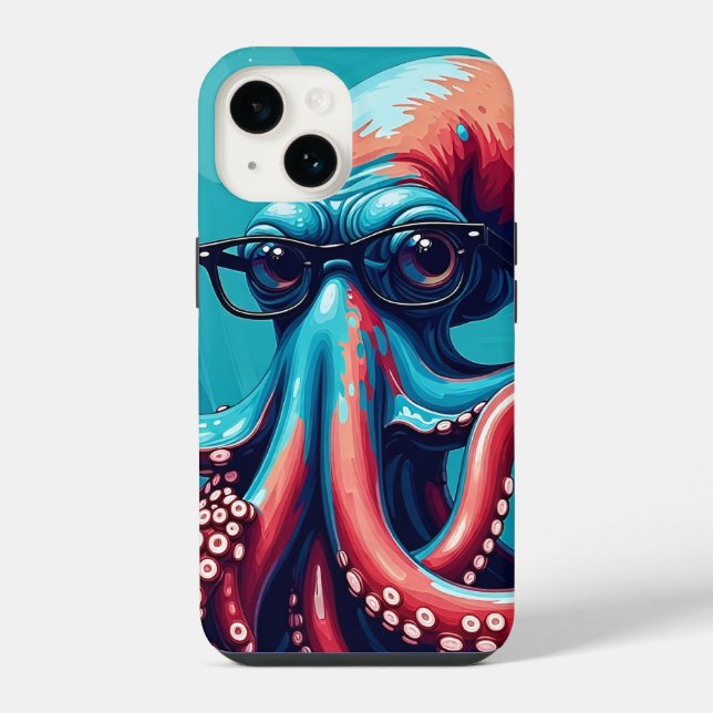 Coque iPhone Intelligent comme la pieuvre (Verso)