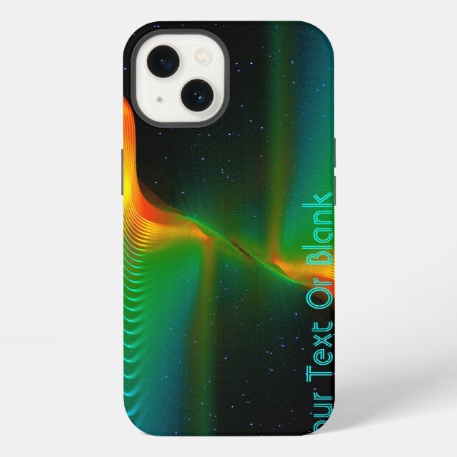 Coque iPhone Intrication Quantique (Verso)
