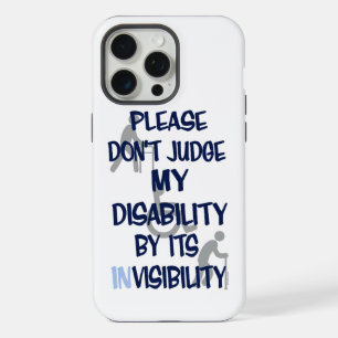 Coque iPhone 15 Pro Max Invisibilité du handicap
