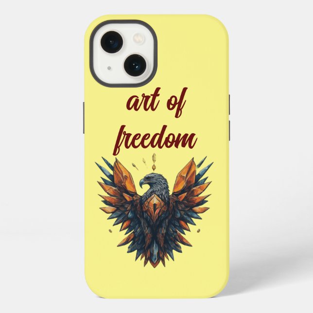 Coque iPhone ipad art de la liberté (Verso)
