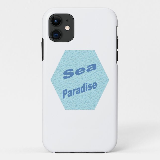 Coque iPhone/iPad  SEA  PARADISE  (Dos)