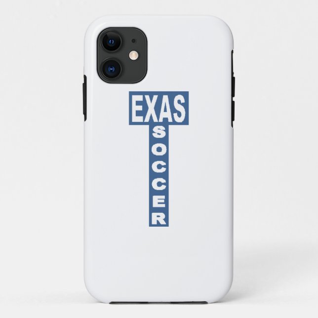 Coque iPhone/iPad   TEXAS  SOCCER  (Dos)