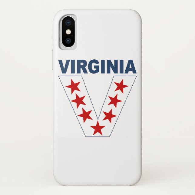 Coque iPhone  iPad  X d"Apple  VIRGINIA VICTOIRE (Dos)