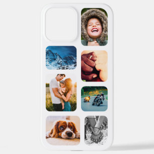 Coque iPhone 12 Pro Max iPhone12 Pro Max Photo Collage Modèle iP arrondi