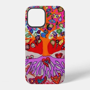 Coque iPhone 12 iPhone 12 My Heart Flowers For You Tree Of Life