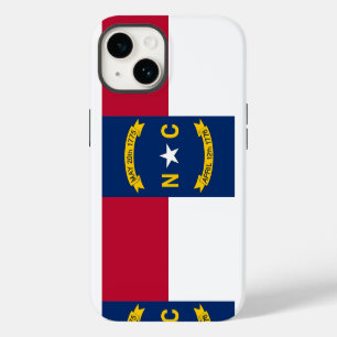 Coque Pour iPhone 14 iPhone 14 Apple patriotique, Caroline du Nord
