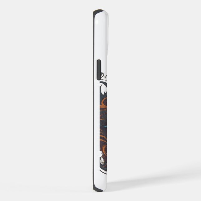 Coque iPhone iPhone 14 Slim Fit Coque, brillant (Côté droit)