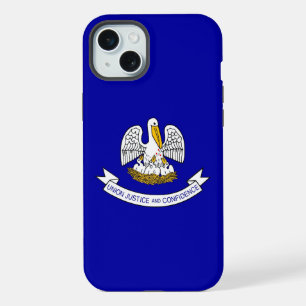 Coque iPhone 15 Plus iPhone 15 Plus Coque-Mate, drapeau de la Louisiane
