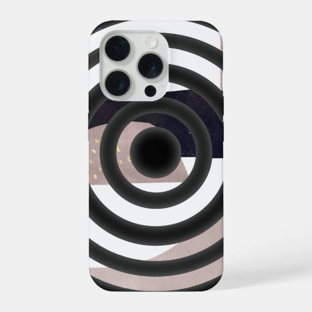 Coque iPhone iphone 15 pro abstract design (Verso)