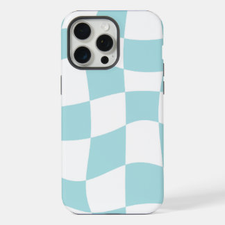 Coque iPhone 15 Pro Max iPhone 15 Pro Max | Coque Turquoise Checkerboard