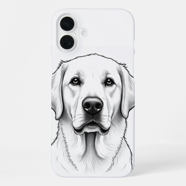 Coque iPhone iPhone 16 Plus Coques - Labrador Retriever (Verso)