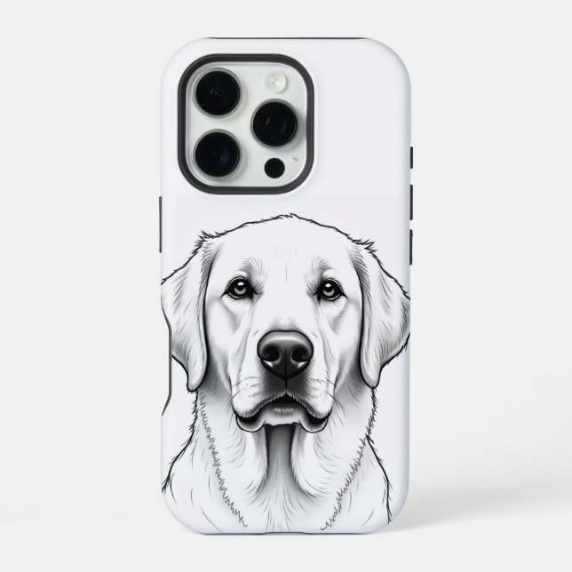 Coque iPhone iPhone 16 Pro Coques - Labrador Retriever (Verso)