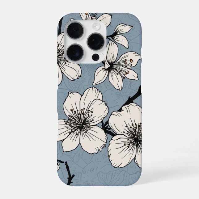 Coque iPhone Iphone 16 Pro lightweight case with Cherry Blossom (Verso)