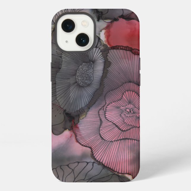 Coque iPhone Iphone 7/8 Black Red Berry (Verso)
