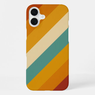Coque iPhone 16 Plus iPhone Case -70s Retro Style (Colourful)