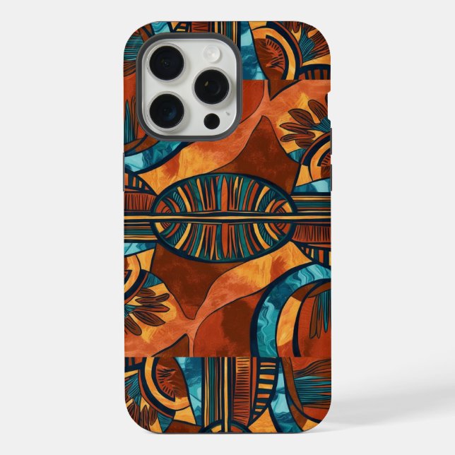 Coque iPhone iPhone/coque ipad Motif afrocentrique Abstrait (Verso)