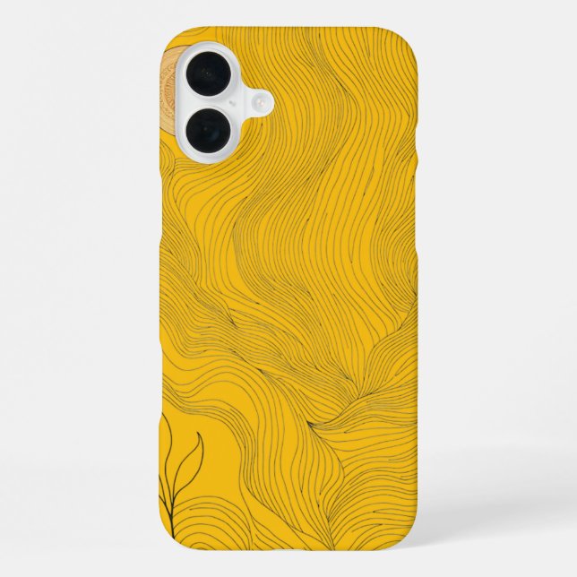Coque iPhone iPhone/coque ipad rayé abstrait simplifié (Verso)