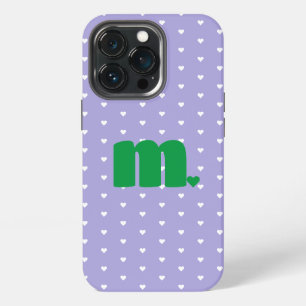 Etui iPhone 13 Pro iPhone initial/coque ipad de coeur